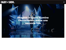Tablet Screenshot of enjoytheshow.net